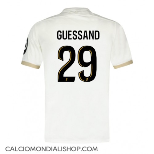 Maglie da calcio OGC Nice Evann Guessand #29 Seconda Maglia 2024-25 Manica Corta